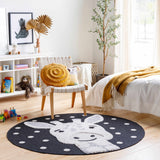 Kids Giraffe Animal Print Nursery Area Rug - Clearance-Rugs-Parc Decor