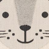 Kids Lion Animal Print Nursery Area Rug - Clearance-Rugs-Parc Decor