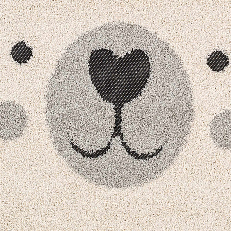 Kids Llama Animal Print Nursery Area Rug - Clearance-Rugs-Parc Decor