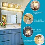 Kolt Modern 4-Light Bathroom Vanity Light