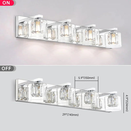 Kolt Modern 4-Light Bathroom Vanity Light