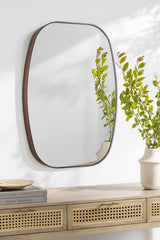 Kopparberg Dark Brown Mirror-Mirrors-Parc Decor