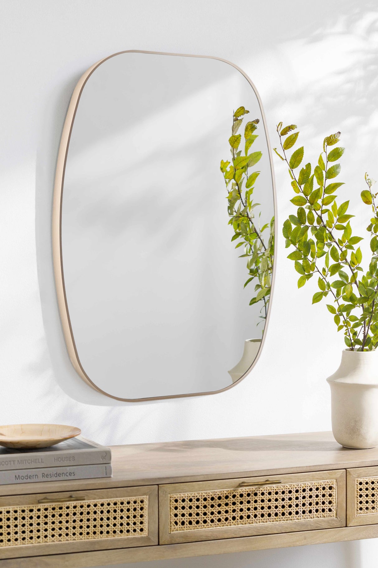 Kopparberg Dark Red Mirror-Mirrors-Parc Decor