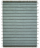 Krabi Contemporary Ivory And Brown Hand Knotted Wool Rug