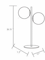 Krugersdorp Table Lamp-Lighting-Parc Decor