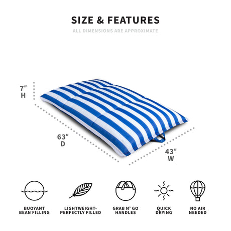 Lagoon Lounger-pool float-Parc Decor