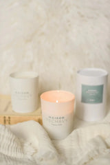 Lana French Scented Candle with Wood Fire, Lavender, & Patchouli-Candles and Candle Accessories-Parc Decor