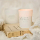 Lana French Scented Candle with Wood Fire, Lavender, & Patchouli-Candles and Candle Accessories-Parc Decor