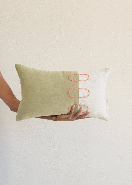 Landscapes Block Throw Pillow-Pillows-Parc Decor