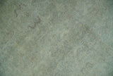 Large 9x12 Traditional Antique Style Beige and Aqua Turkish Knot Wool Rug