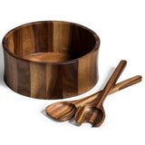 Large Salad Bowl with Servers - 328B3