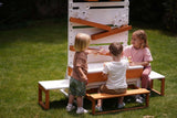 Large Wooden Water Table – Multi-Level Sensory Play Station-Outdoor-Parc Decor