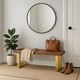 Lark Mango Wood Bench