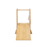 Laurel 4-in-1 Foldable Kitchen Tower, Step Stool, Slide & Chalkboard for Toddlers