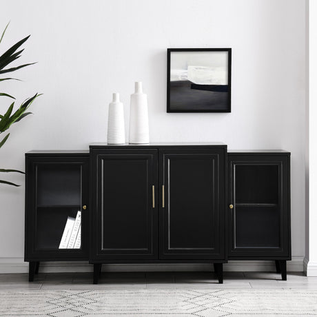 Laurel Modern Buffet Sideboard & TV Stand-Dining / Kitchen-Parc Decor