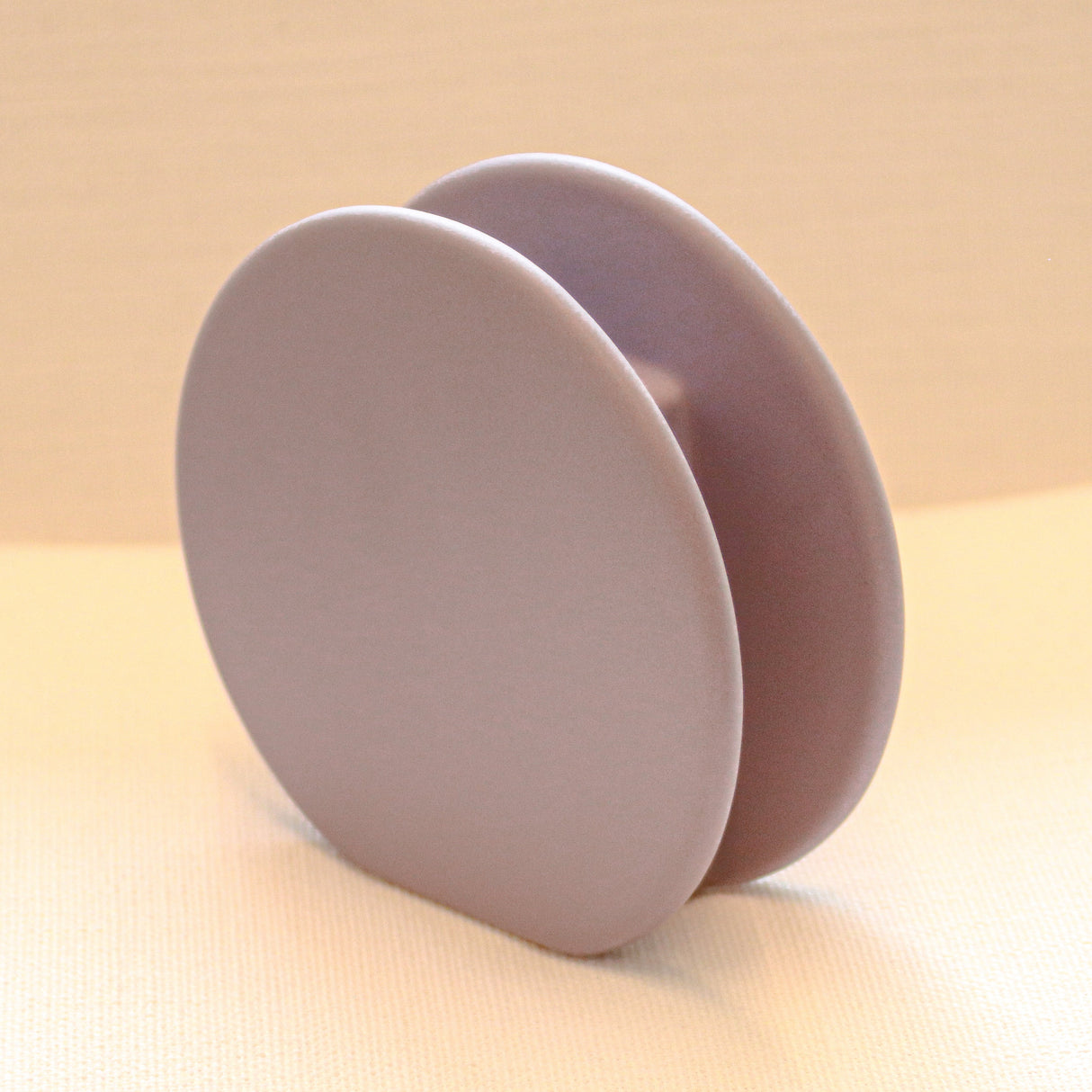 Lavender Macaroon Ceramic Vase - Pair-Decorative vase-Parc Decor