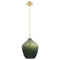 Lavine 1-light Olive Handblown Glass Mini Island Pendant Light-吊灯-Parc Decor