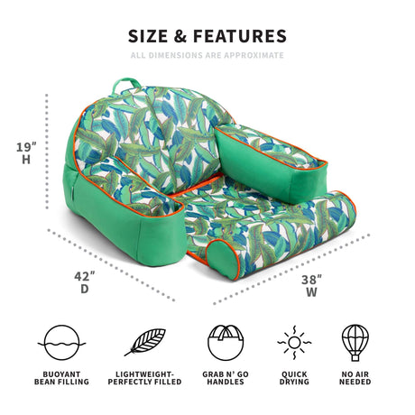 Lazy Lounger-pool float-Parc Decor