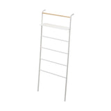 Leaning Storage Ladder With Shelf (63" H) - Steel