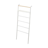 Leaning Storage Ladder With Shelf (63" H) - Steel-Leaning Ladder-Parc Decor