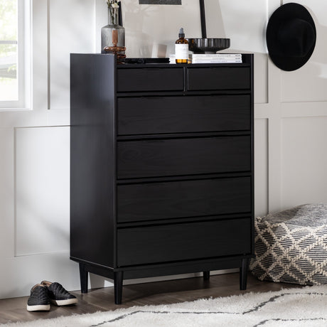 Lee Mid-Century Modern Wood Dresser