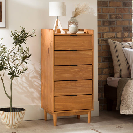 Lee Mid-Century Modern Wood Dresser-Bedroom-Parc Decor