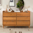 Lee Mid-Century Modern Wood Dresser-Bedroom-Parc Decor