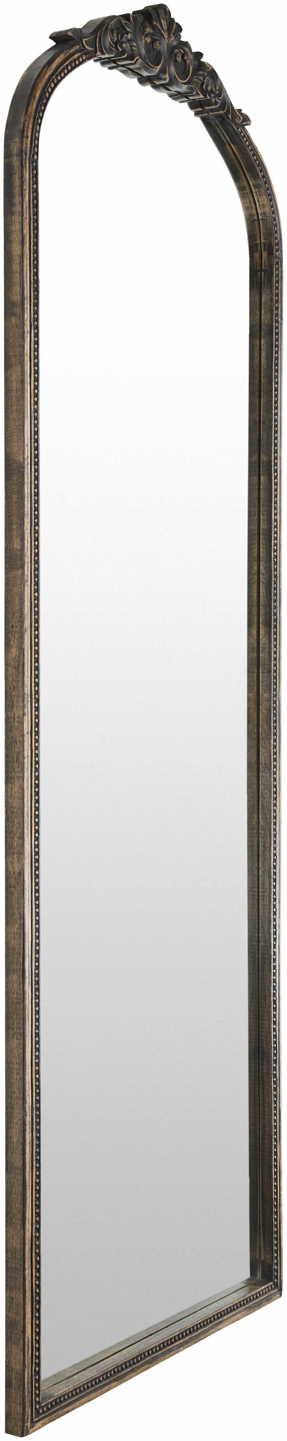 Leutesdorf Dark Red Full Length Mirror-Mirrors-Parc Decor