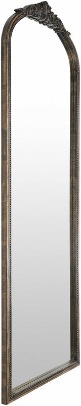 Leutesdorf Dark Red Full Length Mirror-Mirrors-Parc Decor