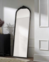 Leutesdorf Dark Red Full Length Mirror-Mirrors-Parc Decor