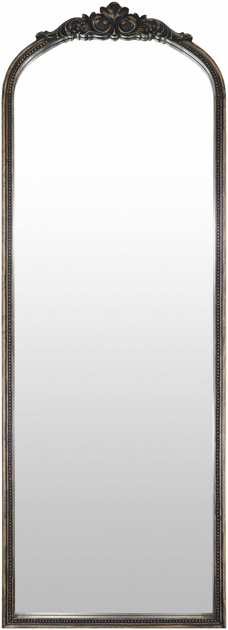 Leutesdorf Dark Red Full Length Mirror-Mirrors-Parc Decor