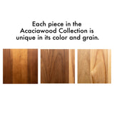 Libbey Acaciawood 4 Piece Cheese Board Serving Set with Glass Dome-Serveware-Parc Decor