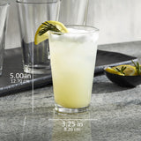 Libbey Bar Essentials Highball Glasses, 12 ounce, Set of 6