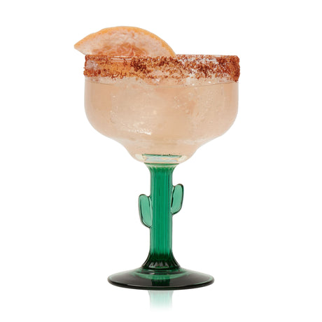 Libbey Cactus Margarita Glasses, 16 ounce, Set of 4