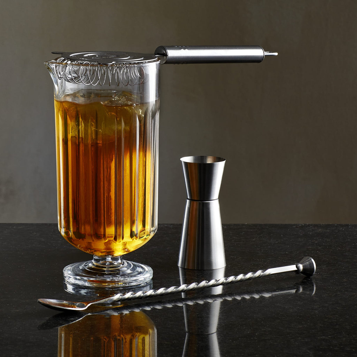 Libbey Classic Cocktail Flashback 4 Piece Bar Mixing Set