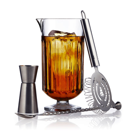 Libbey Classic Cocktail Flashback 4 Piece Bar Mixing Set