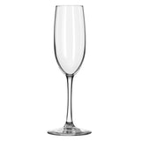 Libbey Entertaining Essentials Flute Glasses, 8 ounce, Set of 6-Stemware-Parc Decor