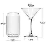 Libbey Entertaining Essentials Martini Glasses, 8 ounce, Set of 6