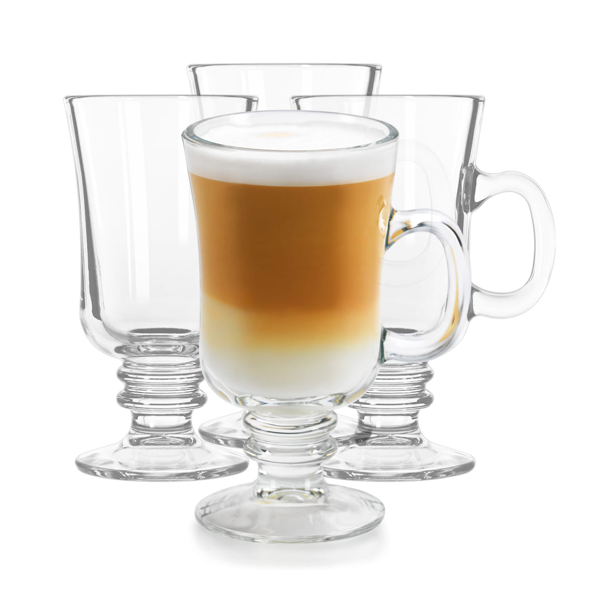 Libbey Irish Coffee Mug Glasses, 8.5 ounce, Set of 4-Beverageware-Parc Decor