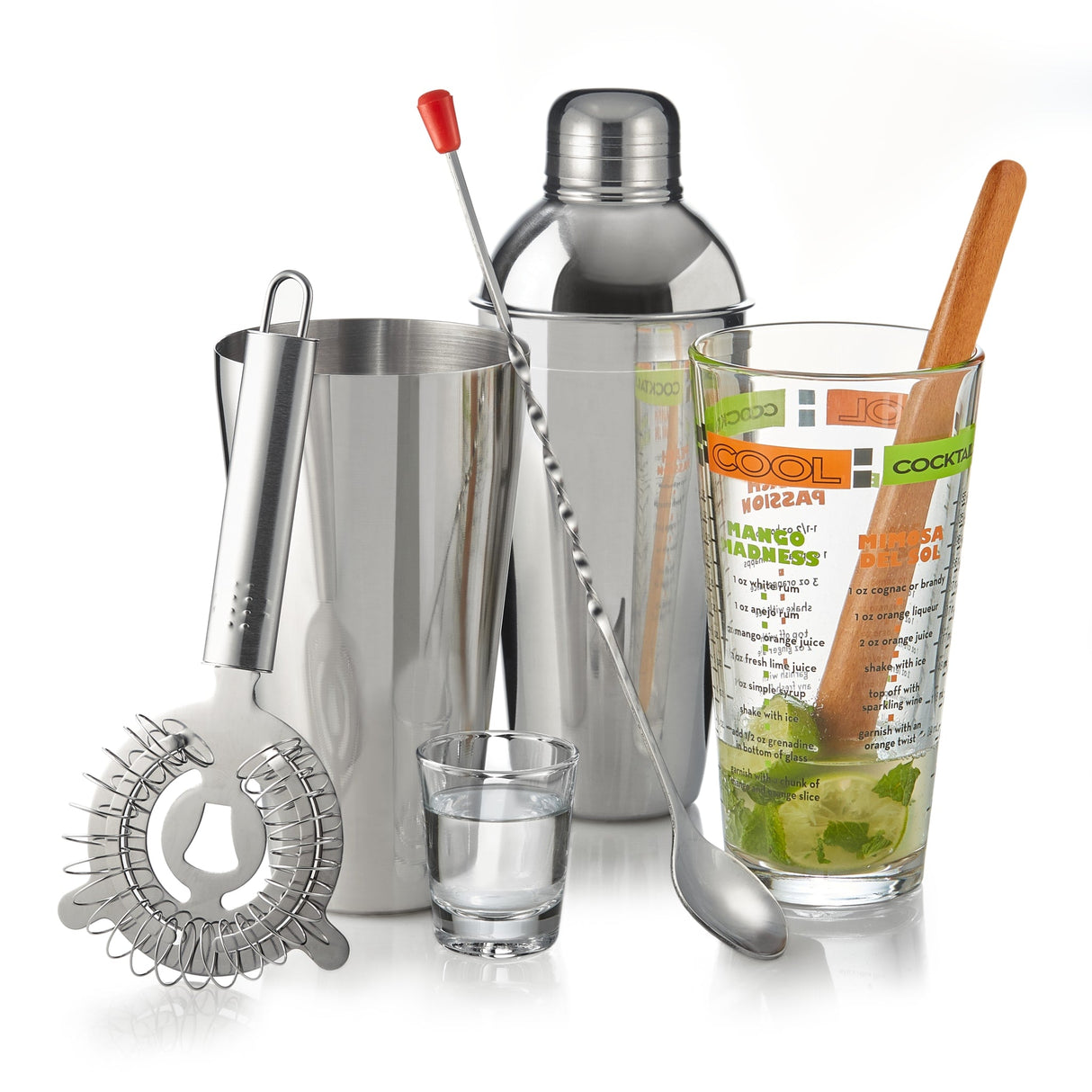 Libbey Mixologist 9 Piece Cocktail Set