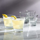 Libbey Modern Bar Essentials Double Old Fashioned Glasses, 10.5 ounce, Set of 6