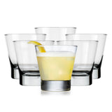 Libbey Modern Bar Essentials Double Old Fashioned Glasses, 10.5 ounce, Set of 6-Cocktails and Spirits-Parc Decor