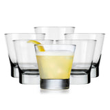 Libbey Modern Bar Essentials Double Old Fashioned Glasses, 10.5 ounce, Set of 6