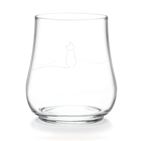 Libbey Modern Pets Meow All Purpose Glasses, 17 ounce, Set of 4