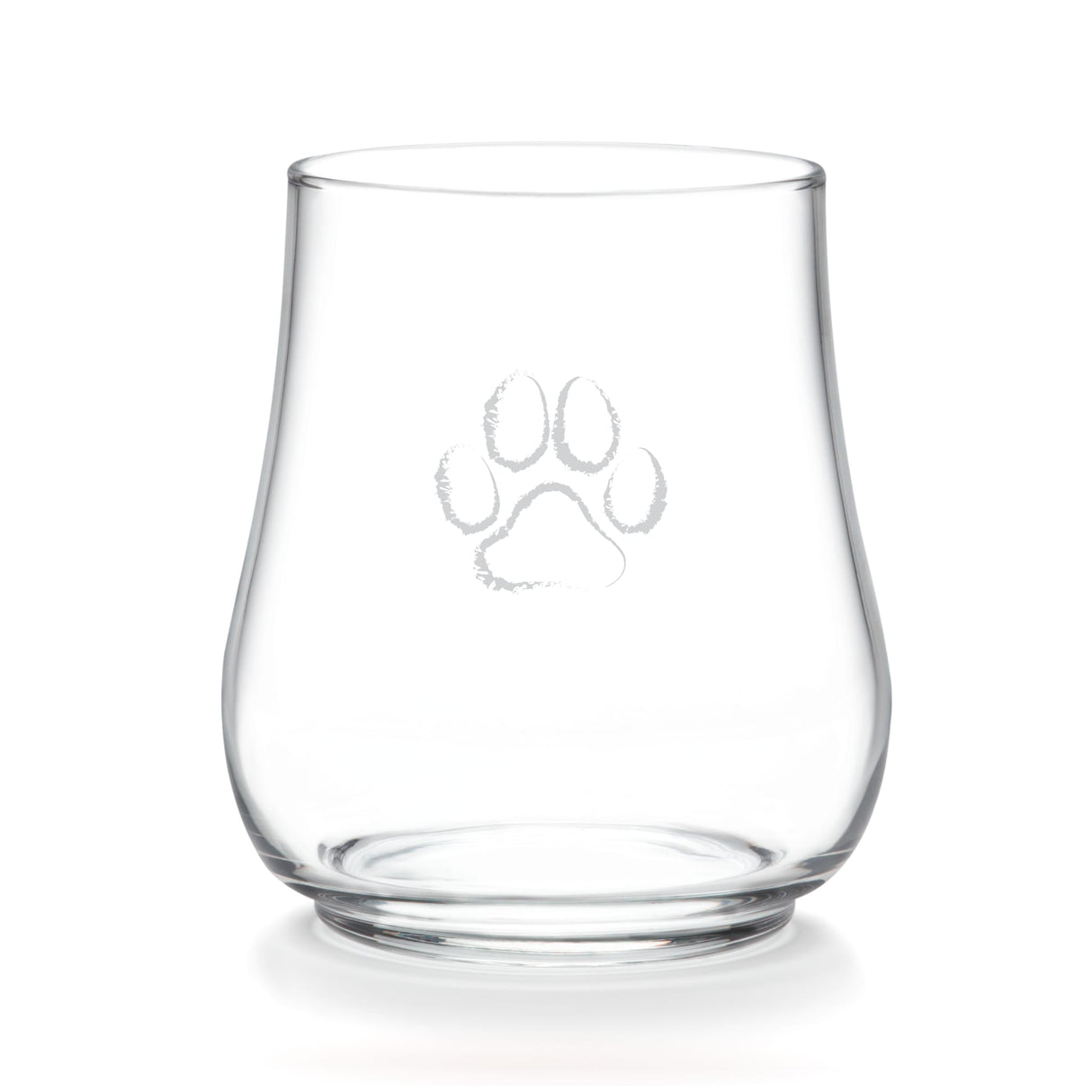 Libbey Modern Pets Posh Paw All Purpose Glasses, 17 ounce, Set of 4-Cocktails and Spirits-Parc Decor