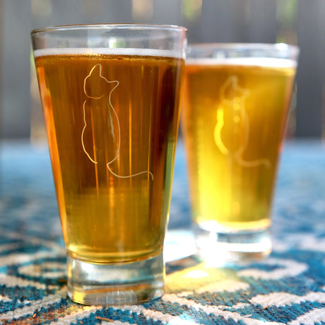 Libbey Modern Pets Simon Tumbler Drinking Glasses, 14 ounce, Set of 4-Cocktails and Spirits-Parc Decor