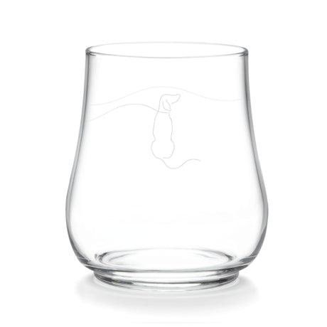 Libbey Modern Pets Woof All Purpose Glasses, 17 ounce, Set of 4