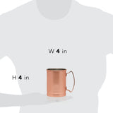 Libbey Moscow Mule Copper Mugs, 14 ounce, Set of 4-Beverageware-Parc Decor