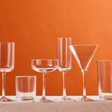 Libbey Paneled Champagne Flute Glasses, 7.5 ounce, Set of 4