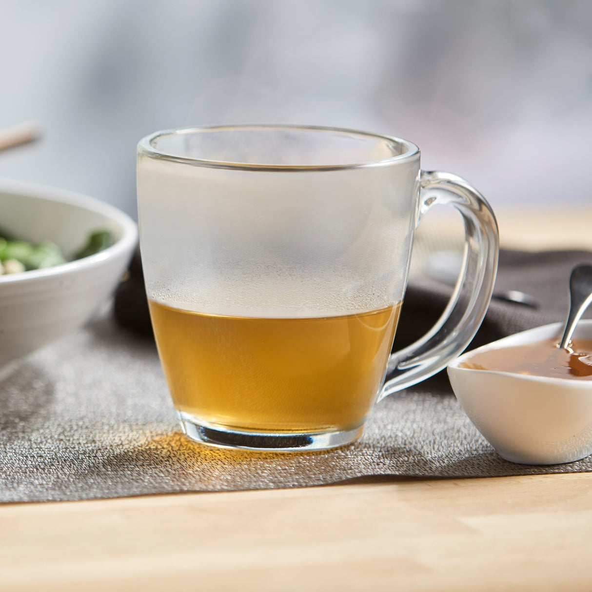 Libbey Tapered Glass Mugs, 15.5 ounce, Set of 8-Beverageware-Parc Decor